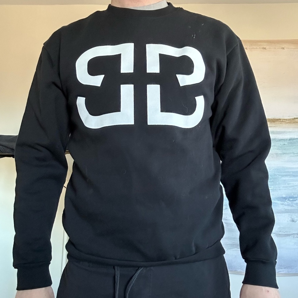 Birdieee logo crew sweater